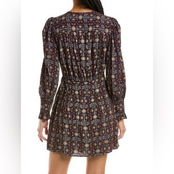 NWT BA & SH Tracy Viscose Front Button Dress Size 2 - Picture 2 of 11